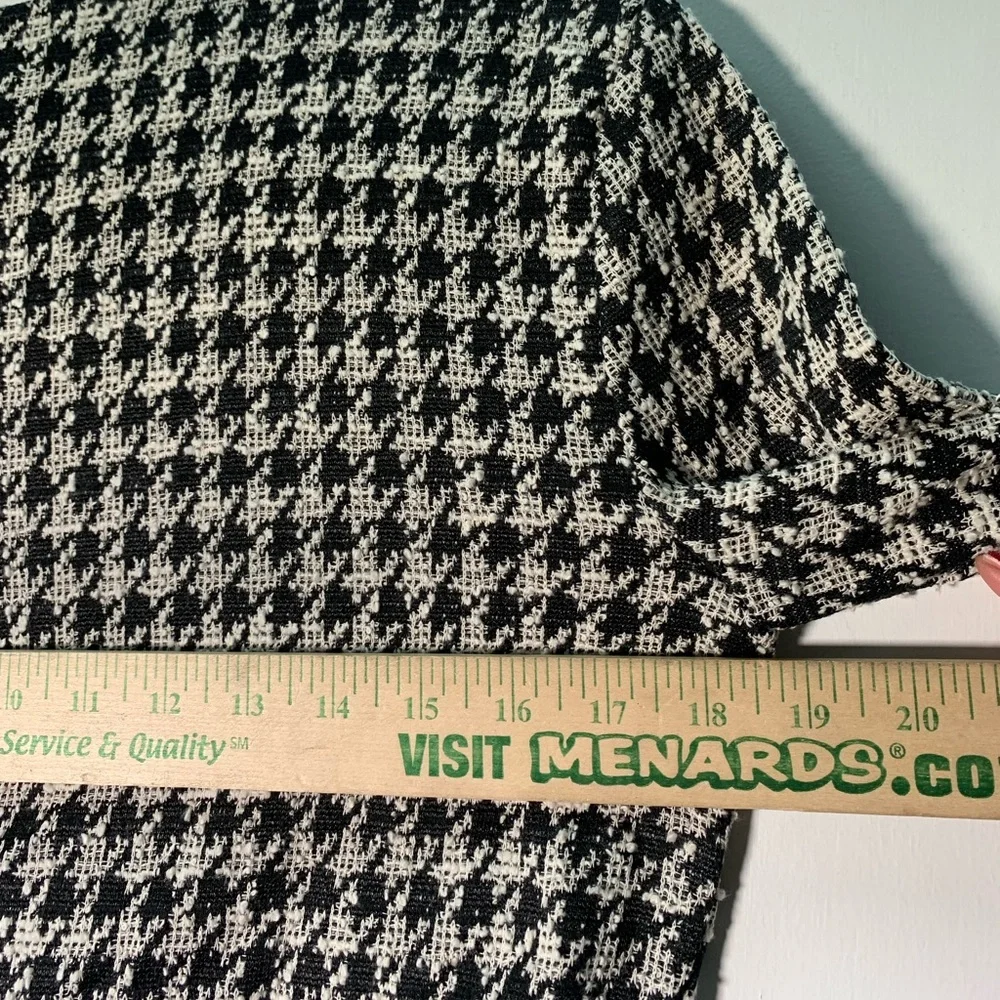 Zara NWT houndstooth blazer and miniskirt set Size L
Ref 1131/151 preppy party - Picture 10 of 13